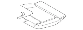 Bmw 52-30-7-443-472 Genuine Seat Cushion Pad