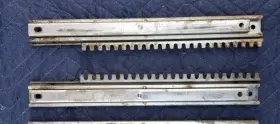 52101817771 Bmw E21 E24 E23 Sport Recaro And Comfort Seat Rail Track Slider Guides 2 Ft75-79