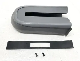 52107003546 Bmw 00-06 E46 325ci Front Right Headrest Seat Belt Cover Trim Grau 52107003546 Bmw 00-06 E46 325ci Front Right Headrest Seat Belt Cover Trim Grau