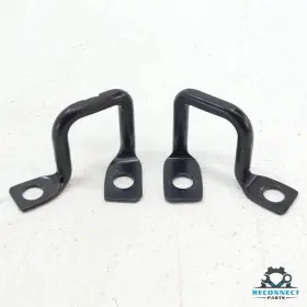52207276899 Bmw 11-18 X3 X4 F25 F26 Rear Left Right Folding Seat Lock Striker Bar Set Oem