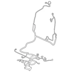 Bmw 61-12-5-a75-b12 Genuine Harness