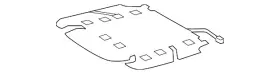 64-11-7-243-561 Bmw Genuine Seat Cushion Heater 64-11-7-243-561 Bmw Genuine Seat Cushion Heater