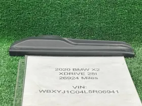 7314210 Bmw 2018-2023 X2 F39 Front Right Side Seat Track Outer Rail Cover Trim Panel Oem