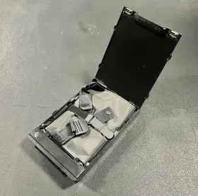 9146916 Bmw 2004-2010 Oem E60 M5 535 528 530 Rear Seat Ski Bag Sack Pass Thru Black