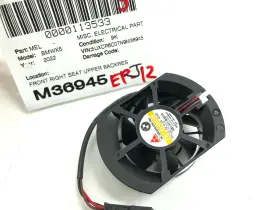 Fd125420hb Bmw 2019-2025 X5 Xdrive40i Right Pass Front Seat Backrest Fan Blower Motor Oem