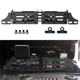 Bofn2323 Bofn Racing Front Seat Brackets Multifunction Tactical Organizer And Storage Tray Rigid