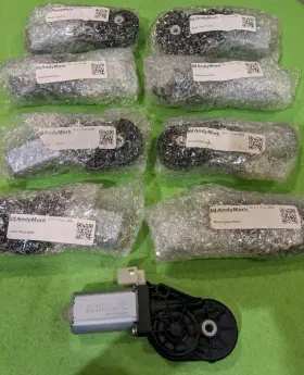 6004 Bosch Ra3 194 Lot Of 9 Power Seat Motors Ahc 12v
