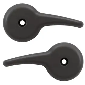 1449-0029gy-lr Brock Pair Front Seat Recliner Handles Gray For 03-07 Silverado Sierra With Split Bench