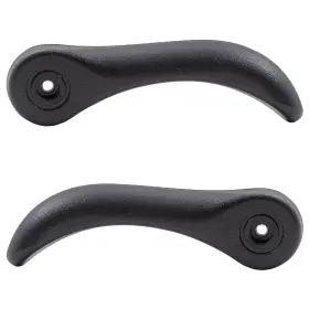 1449-0028bk-lr Brock Supply Manual Seat Recliner Handle Set Fits H3 H3t Colorado Canyon Ssr Front Black Pair