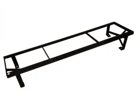 Qbench60-66 Brothers Trucks Custom Bench Seat Frame - Black 60-inch