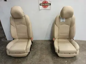 202-03996l Cadillac Bags Removed Front Heated Cooled Leather Seats From 2014 Cts 11038381