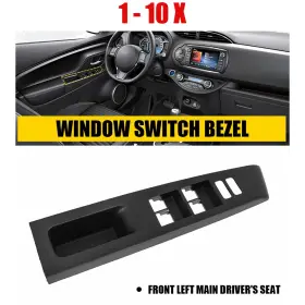 1214yar Carcomponent 1 1-10pcs For Yaris 2012-2014 Toyota Driver Front Left Window Side Panel Bezel