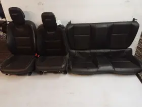202-03501bl Chevrolet Heated Black Leather Front And Rear Seats From 2012 Camaro Ss 10898977