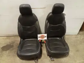 202-04529bl Chevrolet No Bags Pair Heated Black Leather Seats From 2016 Chevy Volt 10974241