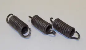 10188077 Corvette Seat Shell Bottom Wire Mounting Retainer Springs Three 3 1984 Oem C4