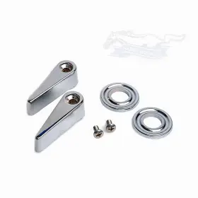 C8az-6262622 Daniel Carpenter Mustang 68 69 Cougar Falcon 68-77 Bronco Front Seat Latch Handles And Bezels