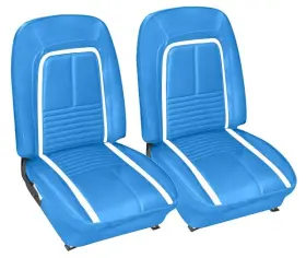 K1006700204 Distinctive Industries Upholstery 1967 Camaro Bucket Seats And Rear Seat Deluxe Interior Coupe Bright