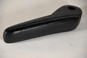 1uq98hl5aa Dodge Black Leather Left Driver Side Armrest For 11-16 Town And Country Grand Caravan