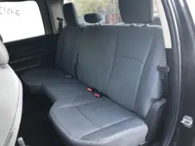 215.ch8m14 Dodge 2014 Ram 1500 Rear Back Seat Bench Crew Cab V9x8 Gray Cloth Fabric 908991