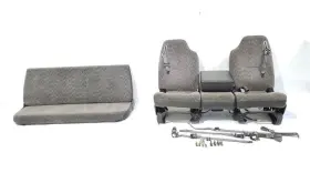 202.ch8m99 Dodge Truck 1999 Ram 1500 Oem Quad Manual Full Set Seats Small Wear Cloth