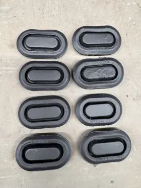 379805 Fomoco 1965-1968 Ford Galaxie Seat Track Bolt Floor Caps Mercury Park Lane Monterey Oem