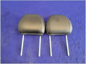 206.fd1i23 Ford 2018-2023 Mustang Gt S550 Pair Leather Headrests Front Coupe 2716