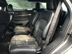 215.fd8316 Ford 2016 Explorer 2nd Row Rear Back Seat Left Driver Black Leather 895609