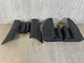4r33-63618c82-bf Ford 2005-2009 Mustang Driver Passenger Lh Rh Seat Track Plastic Covers Oem
