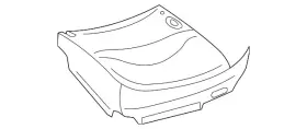 4w7z-54632a22-aa Ford Genuine Seat Cushion Pad