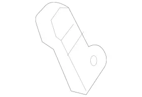 5f9z-7462622-aaa Ford Genuine Handle