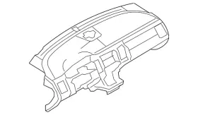 8a8z-7404320-ba Ford Genuine Instrument Panel