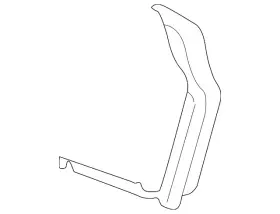 Al5z-1064810-b Ford Genuine Seat Back Pad
