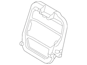 Au5z-96613a39-b Ford Genuine Seat Back Frame