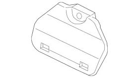 Bk3z-99611b90-da Ford Genuine Lower Trim