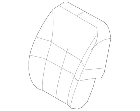 Bt4z-7864416-ae Ford Genuine Seat Back Cover