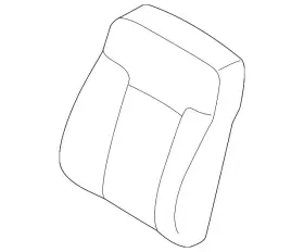 Cc3z-2564416-ta Ford Genuine Seat Back Cover Cc3z-2564416-ta Ford Genuine Seat Back Cover