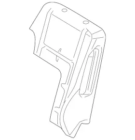 Ch6z-5464811-a Ford Genuine Seat Back Pad