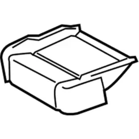 Ck4z-9963840-q Ford Genuine Seat Cushion Pad