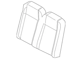 Ck4z-9966800-af Ford Genuine Seat Back Pad