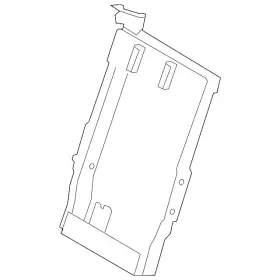 Cl3z-9661018-b Ford Genuine Seat Back Frame