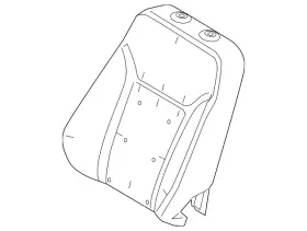 D2bz-5464811-f Ford Genuine Seat Back Pad