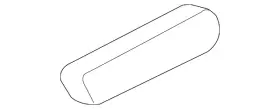 Dc2z-15644a19-aa Ford Genuine Armrest Cover Dc2z15644a19aa