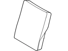 Dc3z-2660508-gb Ford Genuine Armrest Cover