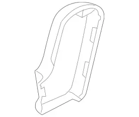 De9z-7467461-ad Ford Genuine Latch Cover
