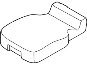 Dl3z-1562900-fa Ford Genuine Seat Cover