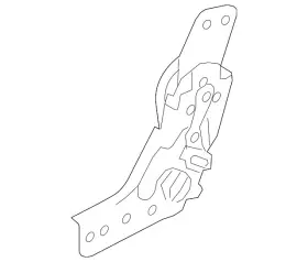 Du5z-9661383-aa Ford Genuine Folding Seat Latch