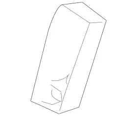 F8az-5467273-aaa Ford Genuine Armrest Pad