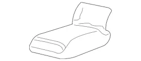 Ford F8mz-5467204-aa Genuine Seat Armrest