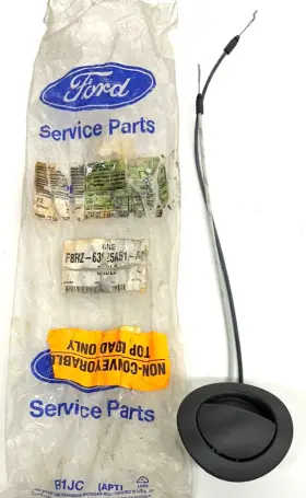 F8rz-63625a51-aa Ford F8rz63625a51aa Genuine Seat Back Tip Up Cable And Handle Assembly Left Nos
