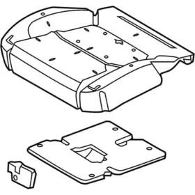 Fb5z-78632a22-e Ford Genuine Seat Cushion Pad